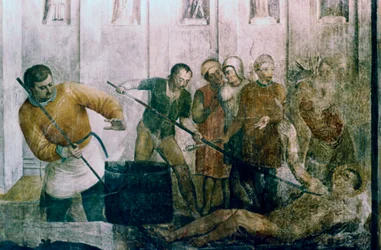 Martelaarschap van St. Laurentius, midden 15e eeuw
