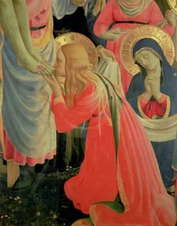 Santa Trinita Altaarstuk (detail)