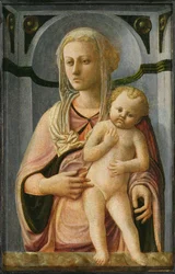 Madonna en Kind (detail)