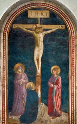 De Kruisiging met Sint Dominicus, ca. 1440