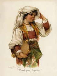 Meisjes: "Dank u, Signora"