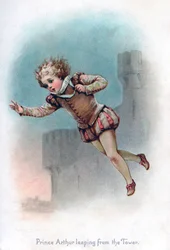 Prins Arthur springt van de Toren
