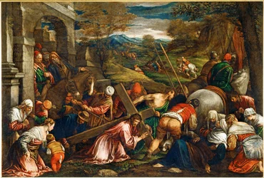 La Montee au Calvaire - Jezus Christus die het kruis draagt ...