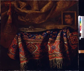 Stilleven met zelfportret