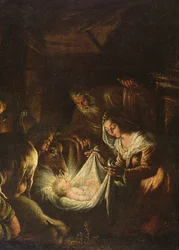 Aanbidding der Herders, 1588-90