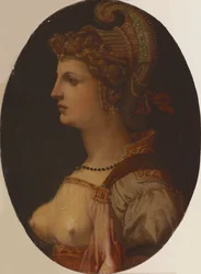 Ideaal Portret van een Dame Portret van Vittoria Colonna