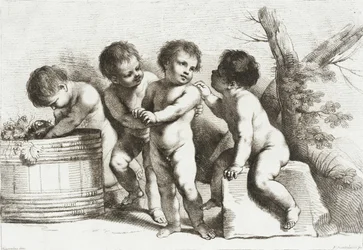 Vier putti