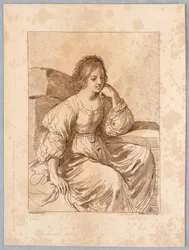 Portret van een dame