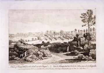 Uitzicht op Hampstead Heath, Hampstead, Londen, 1752