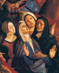 Maagd, detail (detail)