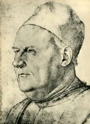 Portret van een Venetiaanse senator, 1487, 1943