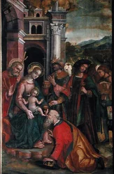 Aanbidding der wijzen, 1517