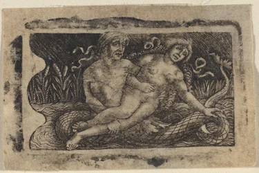 Triton en Nimf
