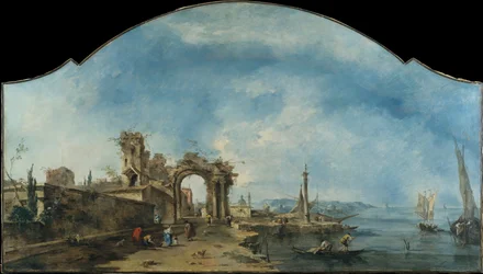 Fantastisch Landschap, c.1765