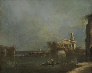 Lagune bij Venetië