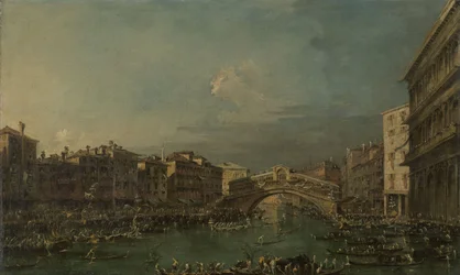 Regatta op het Canal Grande