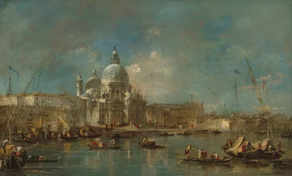 Santa Maria della Salute, ca.1770 (olieverf op doek)