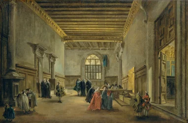 De Antichambre van de Sala del Maggior Consiglio, c.1765-68