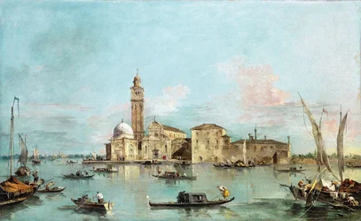 Het eiland San Michele, Venetië, 1770s