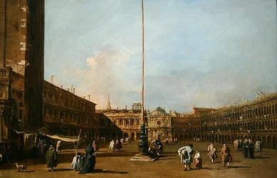 Het Piazza San Marco, Venetië