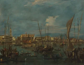 Venetië vanaf het Bacino di San Marco, ca. 1765