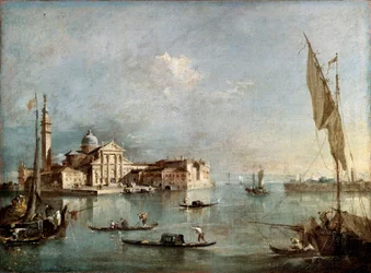 Uitzicht op het Eiland San Giorgio Maggiore, tussen 1765 en 1775