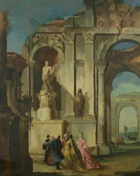 Bezoek aan ruïnes