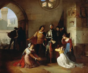 Peter Rossi, Gevangen door de Scaligeri