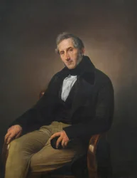 Portret van Alessandro Manzoni