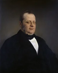 Portret van Camillo Benso, graaf van Cavour (Turijn)