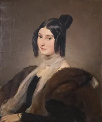 Portret van Clara Maffei