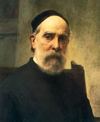 Zelfportret op 88-jarige leeftijd (detail)