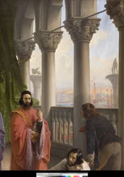 De laatste ontmoeting tussen Jacopo Foscari en zijn familie voor zijn verbanning