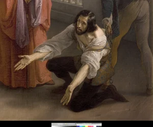 De laatste ontmoeting tussen Jacopo Foscari en zijn familie voor zijn verbanning