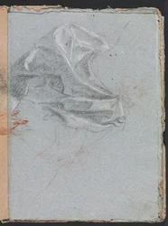 Verona Schetsboek: Draperiestudie pagina 37