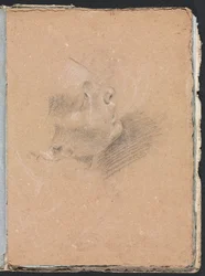 Verona Schetsboek: Vrouwelijk profiel (pagina 65)