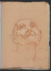 Verona Schetsboek: Mannelijk hoofd (pagina 31)