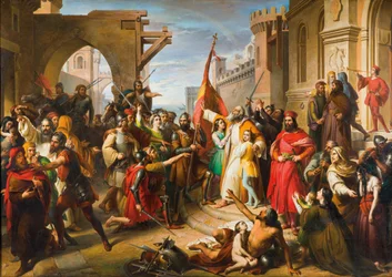 De eed van de Anconetans, 1850s