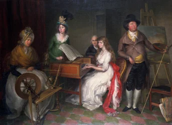 Thomas Jones, 1742-1803 en zijn familie