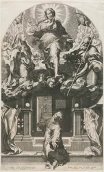 De extase van St. Franciscus