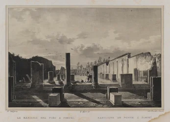 De basiliek van het Forum in Pompeii