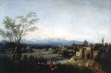 Fantastisch landschap, Vicenza
