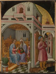 Heilige Mamas voor Aurelianus