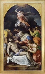 Rouw over de dode Christus