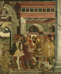 Allegorie van April: Jachtwedstrijden, Borso d
