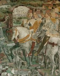 Hal van de maanden: Maart (fresco)