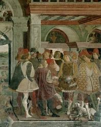 Hal van de maanden: April (fresco)