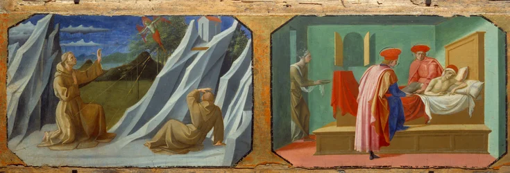 Sint Franciscus van Assisi ontvangt stigmata
