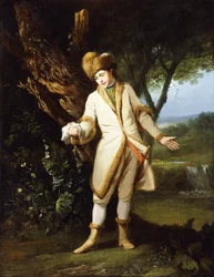 Portret van de Acteur, William Powell (1735-1769), als 