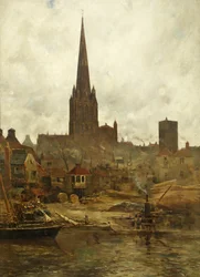 De kerk van St. Mary Redcliffe